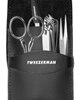 Tweezerman For Men, Deluxe Nail Clipper Set, Deluxe Nose Hair Trimmer, Shaving Brush, Essential Grooming Set, Hangnail Trimmer, Tweezer, Nose Hair