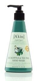 A'kin Australian Native Rainforest Botanics Eucalyptus & Tea Tree Hand Wash 240ml