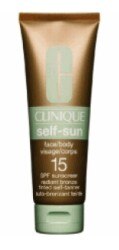 Clinique Self-Sun Radiant Bronze Self-Tanner Face Body SPF15 125ml