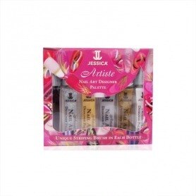 Jessica Artiste Nail Art Designer Palette - 6 Colours