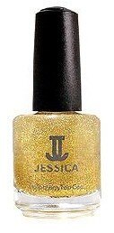 Jessica Gold Hologram Top Coat 0.5oz