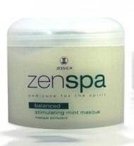 Jessica ZenSpa Pedicure Balanced Stimulating Mint Foot Masque 4.0oz