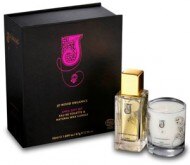 Jo Wood Organics Amka Eau De Toilette & Natural Wax Candle Gift Set 50ml