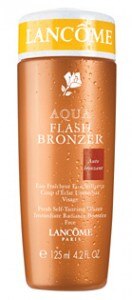 Lancome Aqua Flash Bronzer Fresh Self-Tanning Water Face 125ml