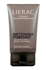 Lierac Homme Nettoyant Purifant Purifying Cleanser Micro-exfoliating Facial Foaming Gel 100ml