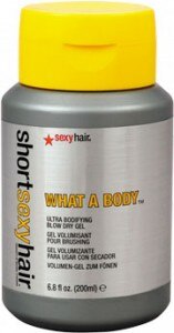 Sexy Hair Short Sexy Hair What A Body Blow Dry Gel 200ml