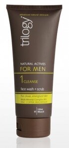 Trilogy For Men Face Wash and Scrub 150ml
