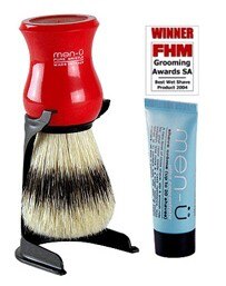 men u Barbiere Shaving Brush and Stand