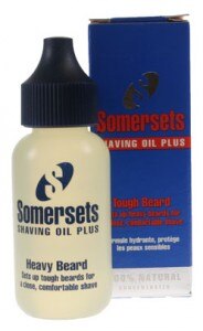 Somersets Natural Shaving Oil Plus for Men - Heavy Beard 35ml
