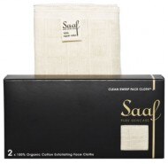 Saaf Clean Sweep Organic Face Cloth x2