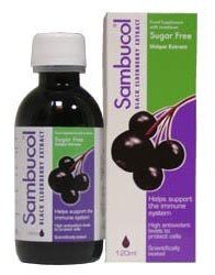 Sambucol Black Elderberry Extract Formula Sugar Free 120ml